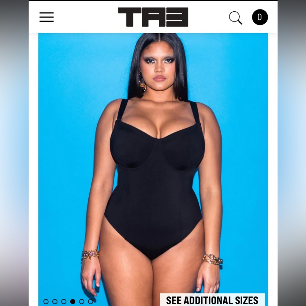TA3 Lifty Black - Regular/Long size 3x reg/long cup size J/K